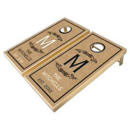 カスタムヴィンテージクラシックファミリー名モノグラム