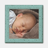 カスタムヴィンテージグリフェイクーン木枠 マグネット (正面)