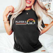 カスタムヴィンテージゲーム妊娠の発表 Tシャツ
