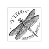 カスタムヴィンテージドラゴンフライ予約 ラバースタンプ (インプリント)