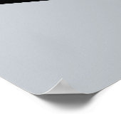 カスタムヴィンテージミニマル日本の家紋 ポスター (角)