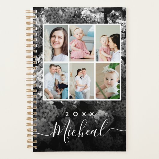 カスタムヴィンテージモダン、写真の追加 プランナー手帳 (正面)