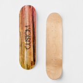 カスタムヴィンテージロック層フォトスケートボードデッキ スケートボード (正面)