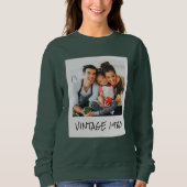 カスタムヴィンテージ写真と年 スウェットシャツ (正面)