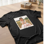 カスタムヴィンテージ写真と誕生年Tシャツ Tシャツ