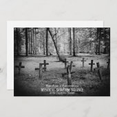 カスタムヴィンテージ写真ハローウィンパーティ シーズンカード (正面/裏面)