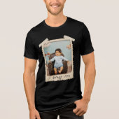 カスタムヴィンテージ写真バースデー トライブレンドＴシャツ (正面)
