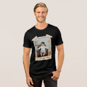 カスタムヴィンテージ写真バースデー トライブレンドＴシャツ (正面全面)