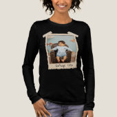 カスタムヴィンテージ写真バースデー トライブレンドTシャツ (正面)