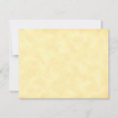 カスタムヴィンテージ図書の書図書館 ノートカード (裏面)