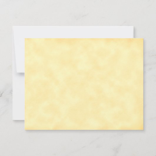 カスタムヴィンテージ図書の書図書館 ノートカード (裏面)