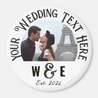 カスタムヴィンテージ文字冷蔵庫用マグネット結婚式の引き出物 マグネット