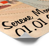 カスタムヴィンテージ日本の茶道第3条 ポスター (角)