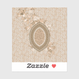 カスタムヴィンテージ植物標示 シール