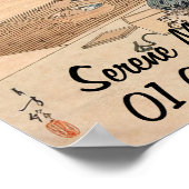 カスタムヴィンテージ茶日本の湯アート2ポスター ポスター (角)