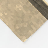 カスタムヴィンテージ金ゴールド退職標識 フリースブランケット (角)