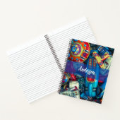 カスタムヴィンテージ金属玩具スパイラルノート ノートブック (内部)