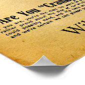 カスタムヴィンテージ魚釣り標識 ポスター (角)