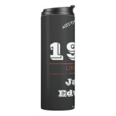 カスタムヴィンテージ1986 40th誕生日 – レトロ タンブラー (回転左)