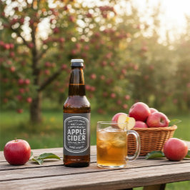 カスタムヴィンテージApple Ciderラベルステッカー ビールラベル