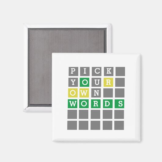 カスタムー マグネット (正面/裏面)