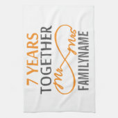 カスタム七周年記念 キッチンタオル (縦)