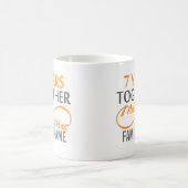 カスタム七周年記念 コーヒーマグカップ (中央)