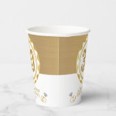 カスタム三十周年記念誕生日等 紙コップ (右)