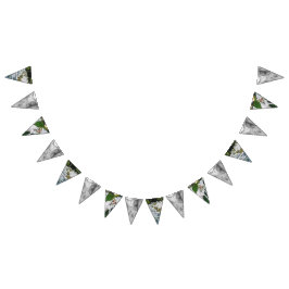 カスタム三角形結婚のバンティング旗 バンティングフラッグ