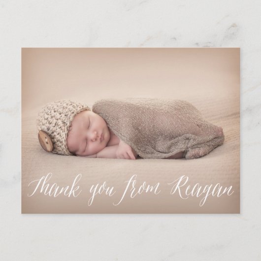 カスタム上場 | ありがとうはがき ポストカード (正面)