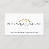 カスタム不動産仲介業者カード編集不可テンプレート 名刺 (正面)