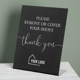 カスタム不動産仲介業者取り外し靴 台座サイン