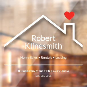 カスタム不動産仲介業者局 ウィンドウサイン