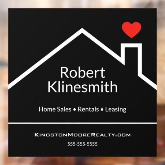 カスタム不動産仲介業者 ウィンドウサイン (シート2)