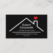 カスタム不動産仲介業者 名刺 (正面)