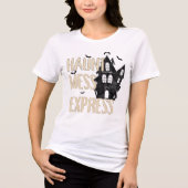 カスタム不気味「ハント・メッ表現ス」ハロウィン トライブレンドＴシャツ (正面)