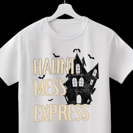 カスタム不気味「ハント・メッ表現ス」ハロウィン トライブレンドＴシャツ