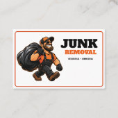 カスタム不用品回収・運搬・片付け 名刺 (正面)
