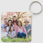 カスタム両面おばあちゃん家族2枚 キーホルダー (裏面)