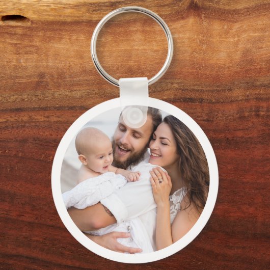 カスタム両面アルミニウムキーチェーン キーホルダー (正面)