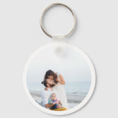 カスタム両面アルミニウムキーチェーン キーホルダー (裏面)