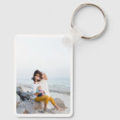 カスタム両面アルミニウムキーチェーン キーホルダー (裏面)