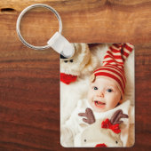 カスタム両面アルミニウムキーチェーン キーホルダー (正面)