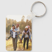 カスタム両面アルミニウム キーホルダー (裏面)