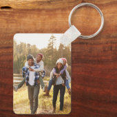 カスタム両面アルミニウム キーホルダー (裏面)