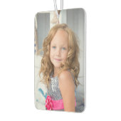 カスタム両面フォトカーパーソナライズされたエア カーエアーフレッシュナー (左)