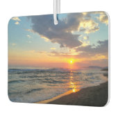 カスタム両面フォトカーパーソナライズされたー カーエアーフレッシュナー (左)