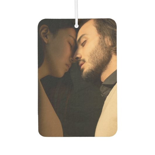 カスタム両面フォトカー空気清浄機 カーエアーフレッシュナー (正面)