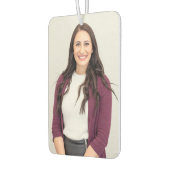 カスタム両面フォトカー空気清浄機 カーエアーフレッシュナー (左)