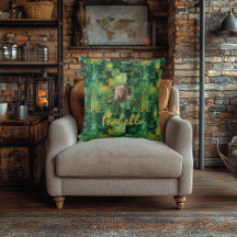 カスタム両面フォトピローフローラとハート